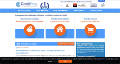 Desktop Screenshot of creditprox.com